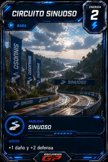 Carta Circuito Sinuoso