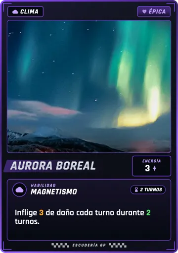 Carta Aurora Boreal