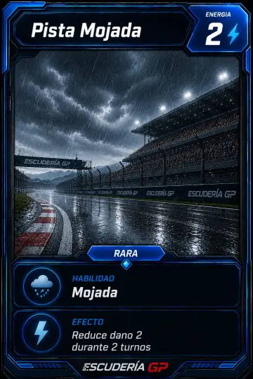 Carta Pista Mojada