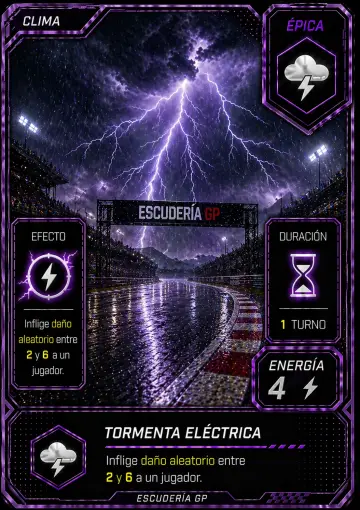 Carta Tormenta Electrica