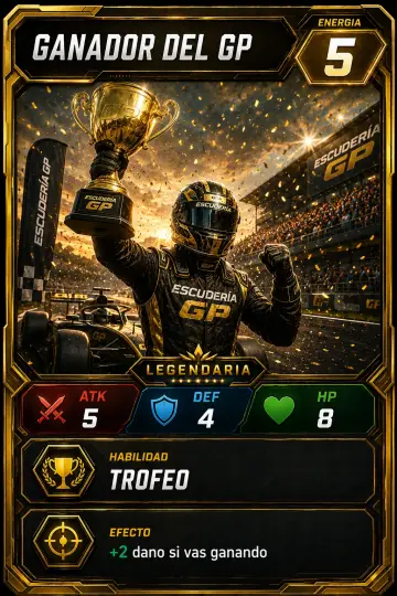 Carta Ganador del GP