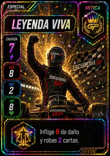 Carta Leyenda Viva