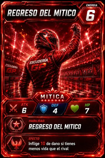 Carta Regreso del Mitico