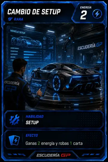 Carta Cambio de Setup