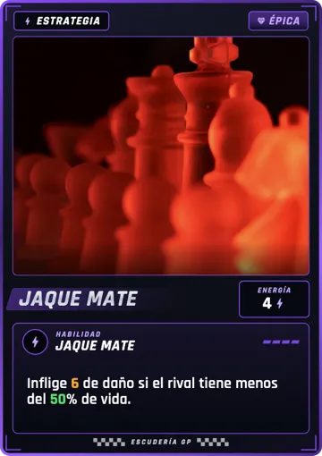 Carta Jaque Mate