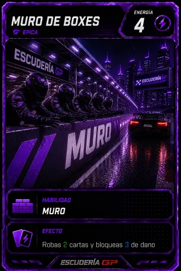 Carta Muro de Boxes