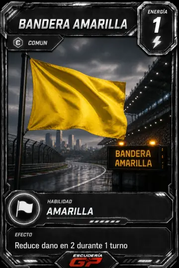Carta Bandera Amarilla