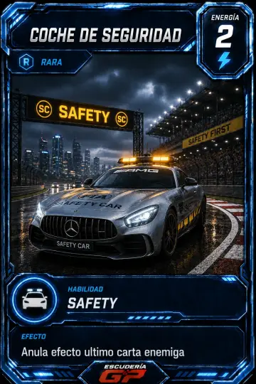 Carta Coche de Seguridad