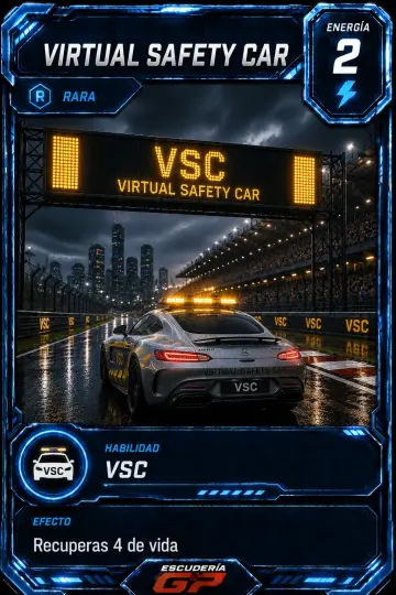 Carta Virtual Safety Car