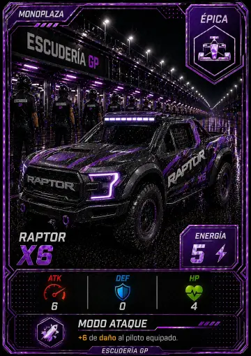 Carta Raptor X6