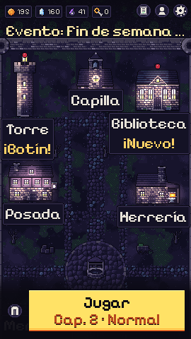 El Santuario con la capilla, la biblioteca, la posada y la herrería